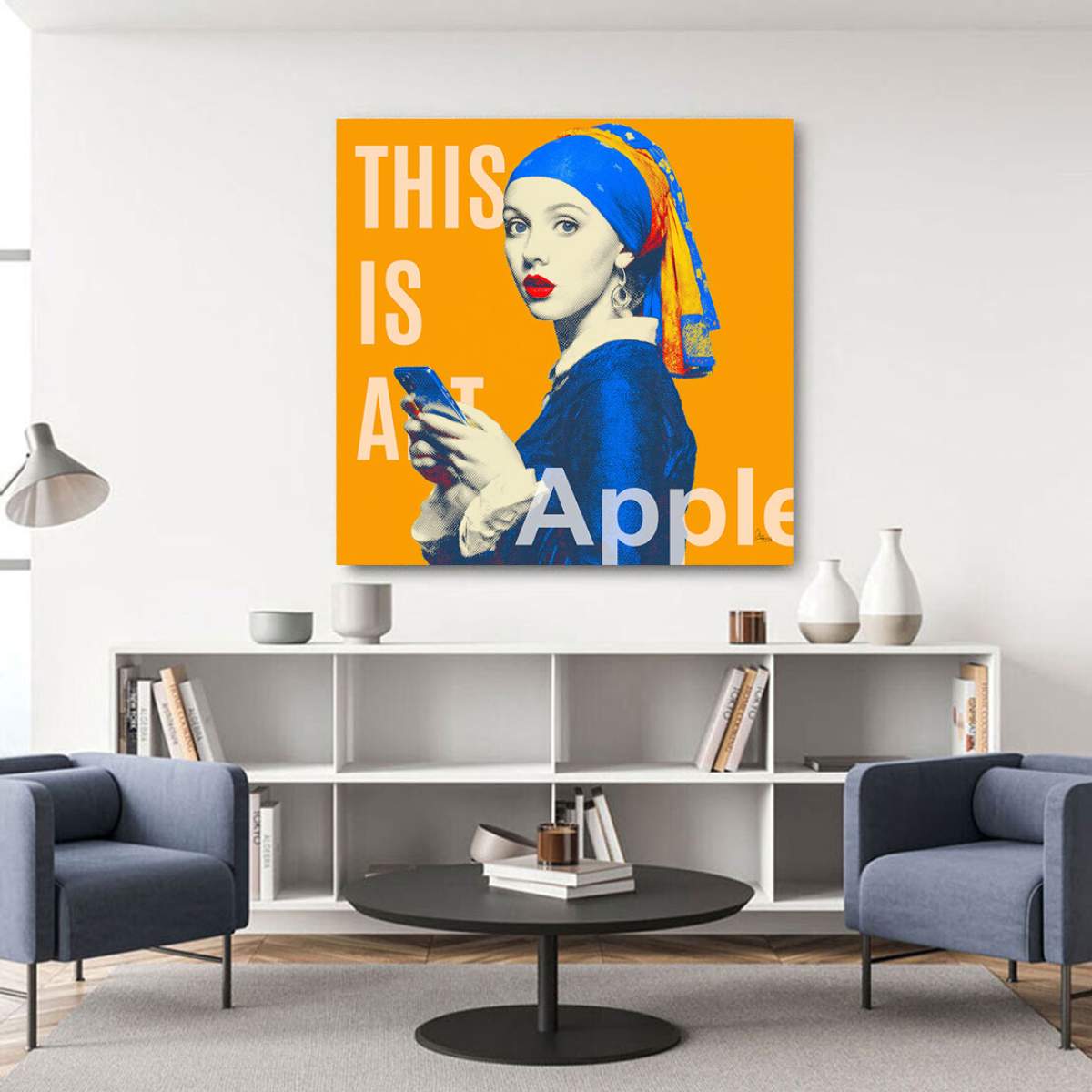 Pop Art Wandbild Kunstgestalten24