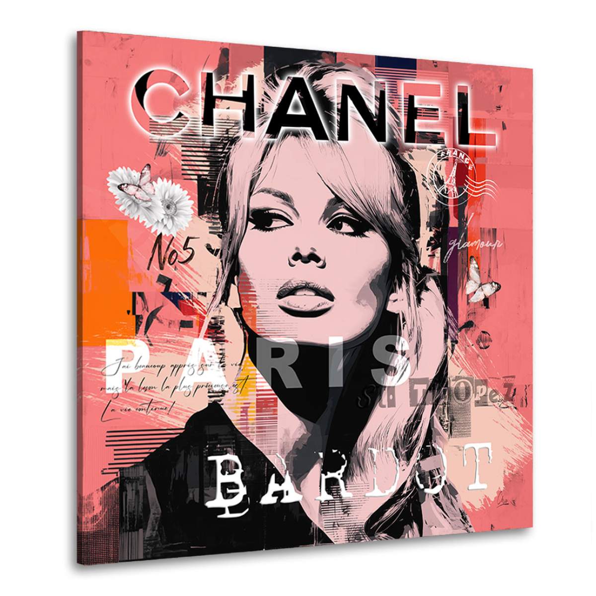 Pop Art Wandbild Kunstgestalten24