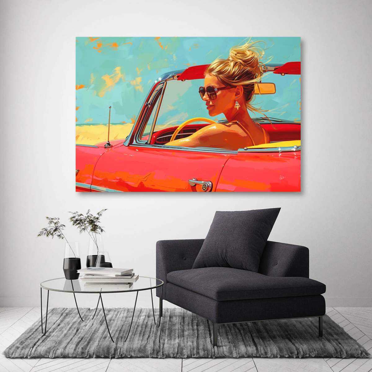 Modernes Wandbild von Kunstgestalten24