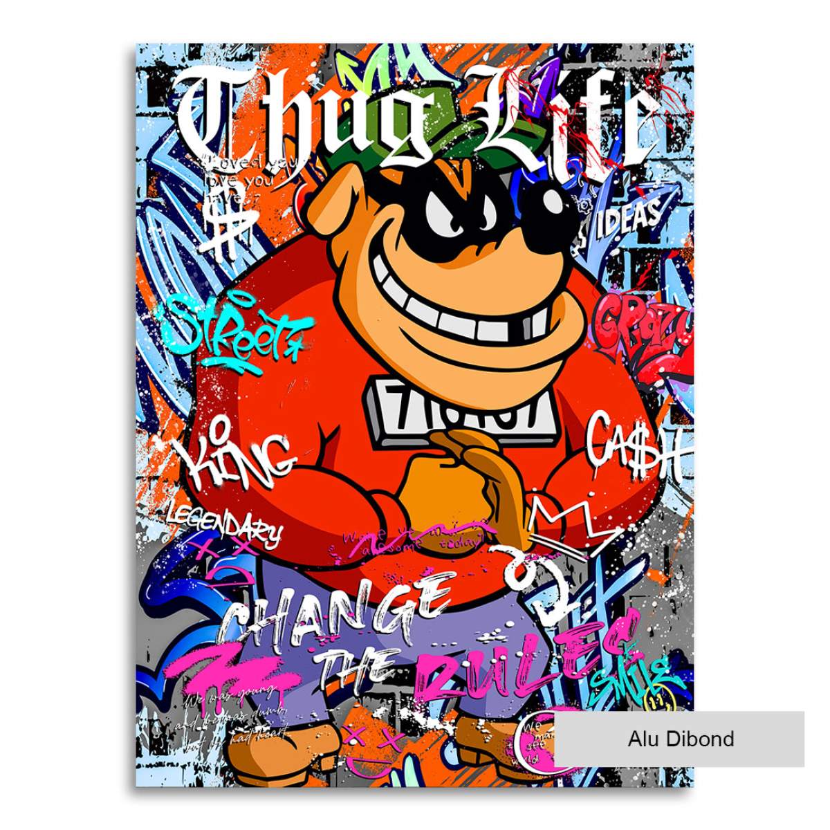 Comic Wandbild Kunstgestalten24