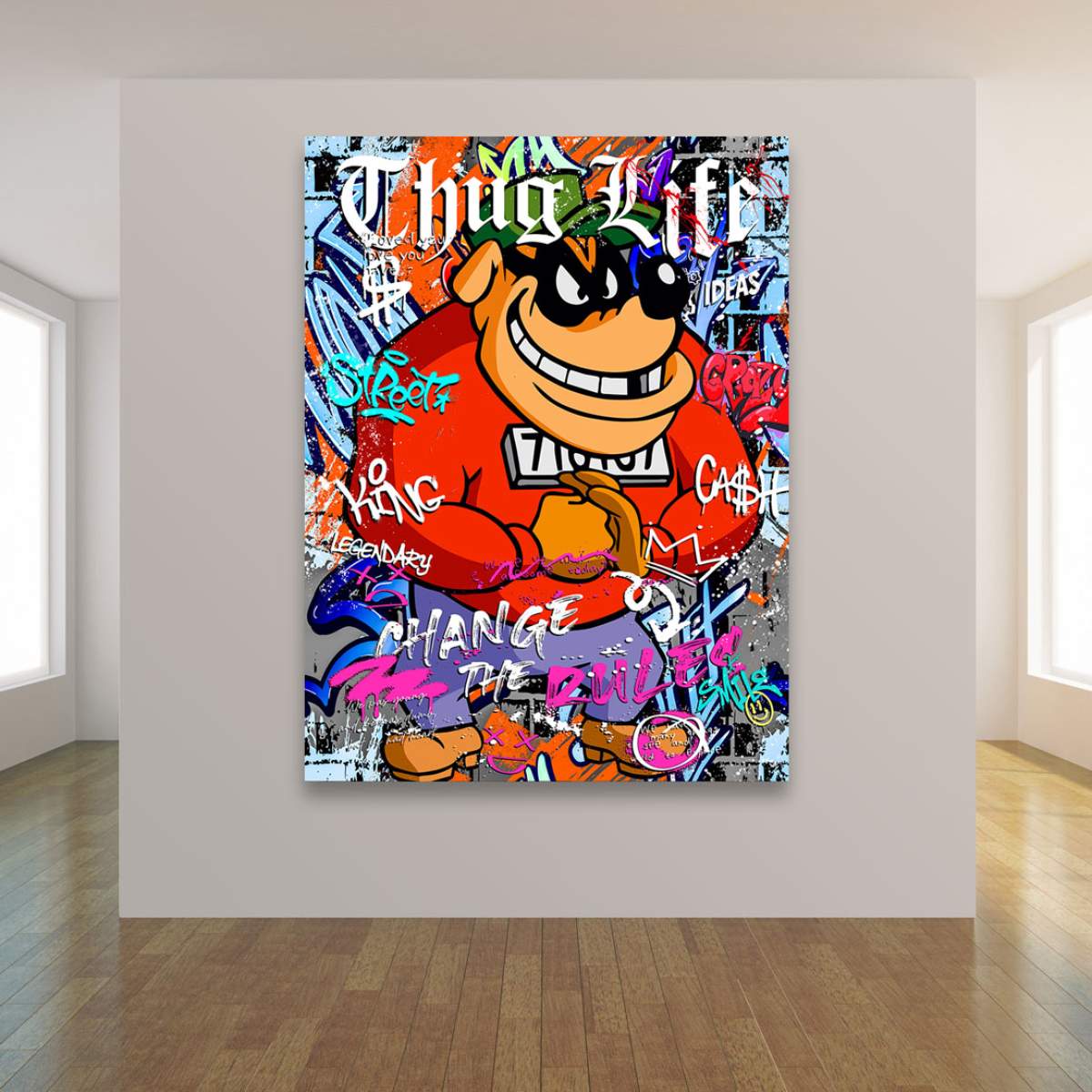 Comic Wandbild Kunstgestalten24