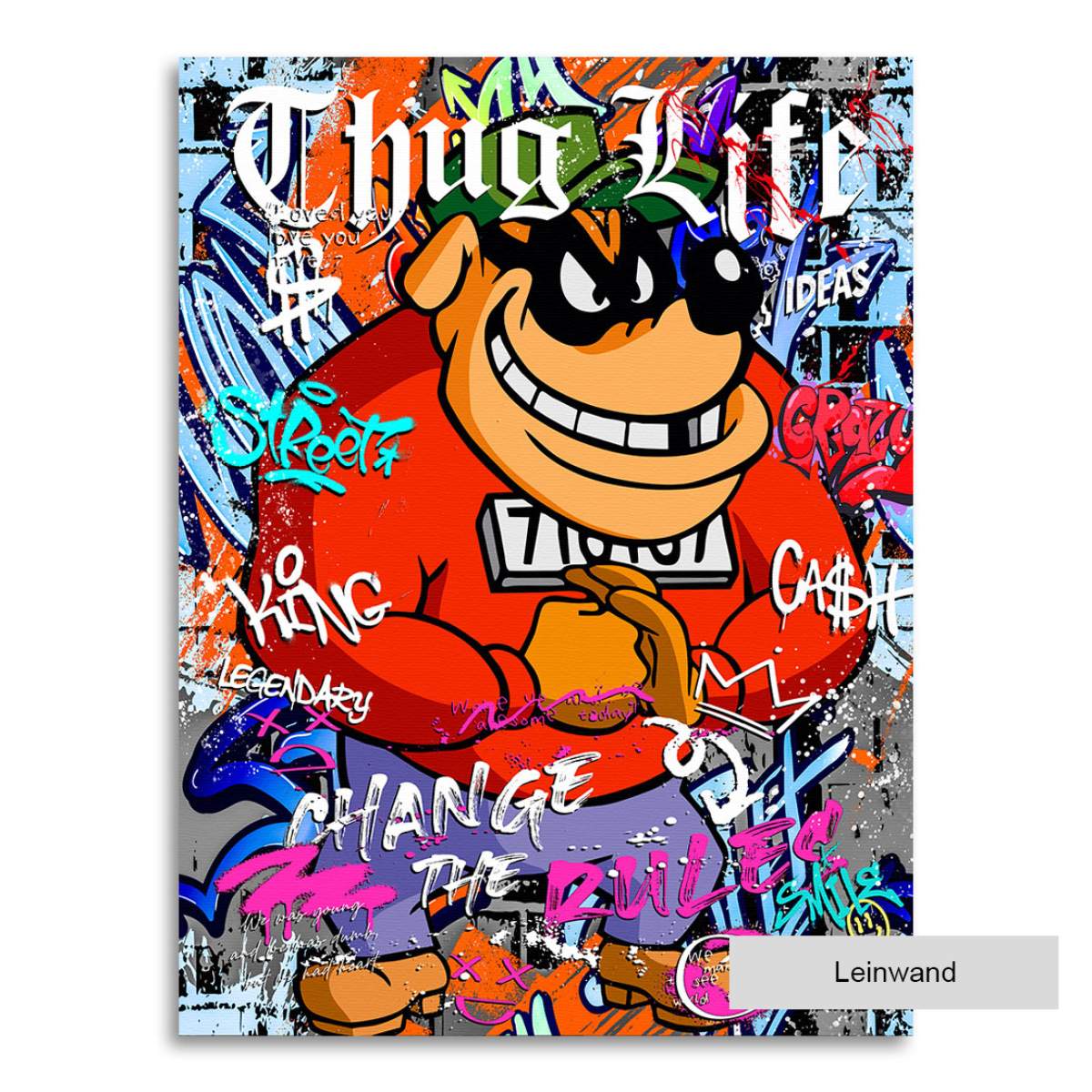 Comic Wandbild Kunstgestalten24