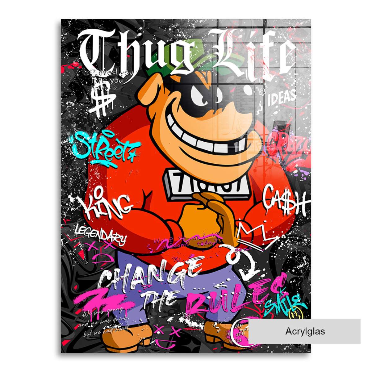 Comic Wandbild Kunstgestalten24