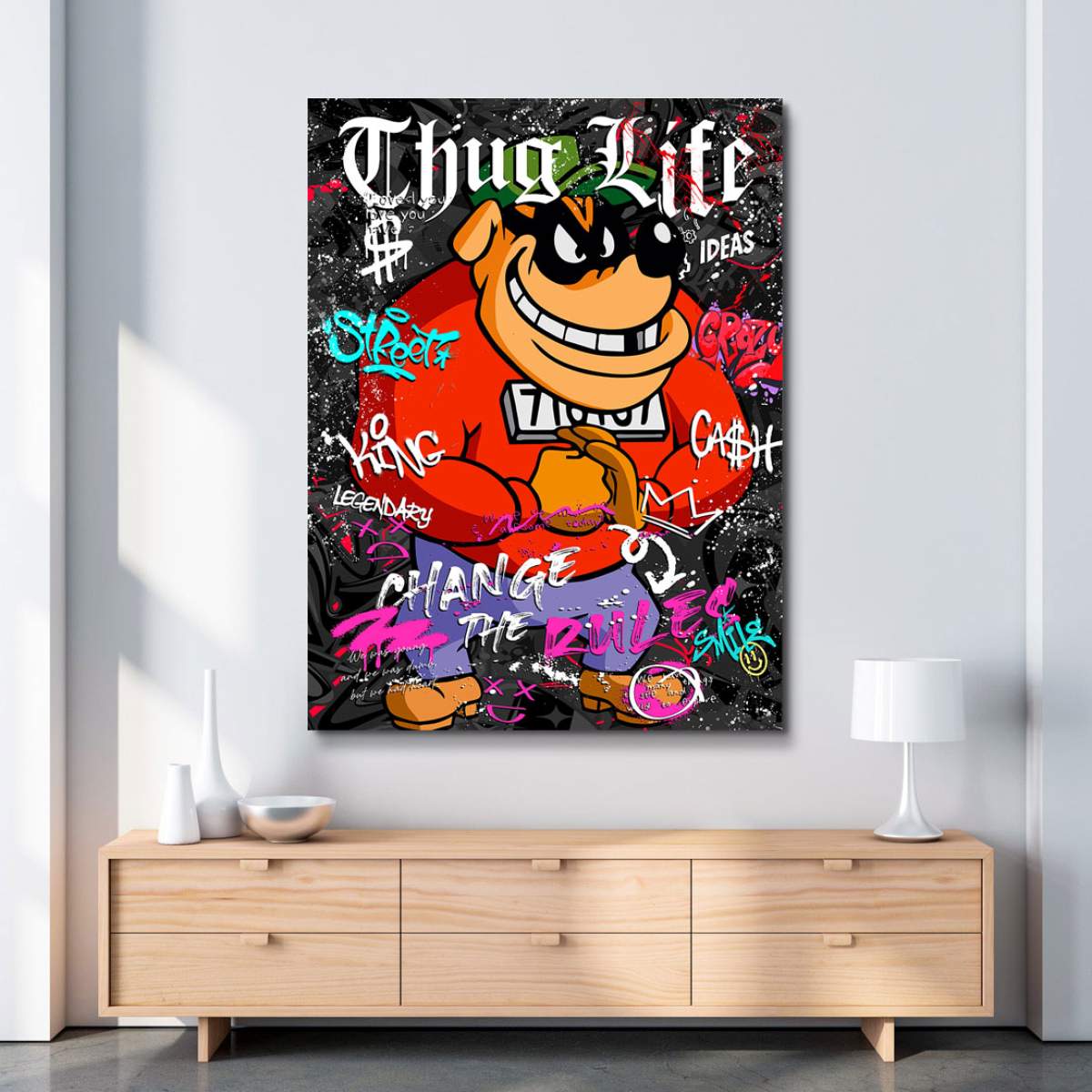 Comic Wandbild Kunstgestalten24