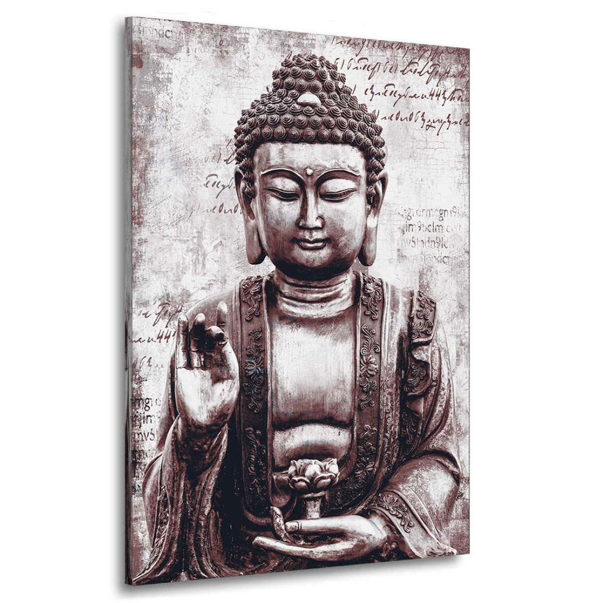Buddha-Aludibond-Wandbild von Ron Danell