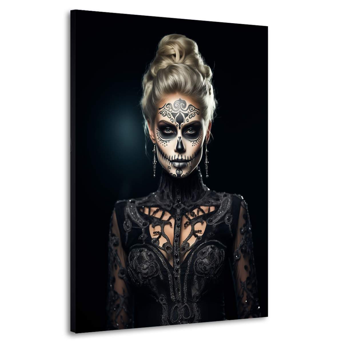 La Catrina Wandbild von Kunstgestalten24