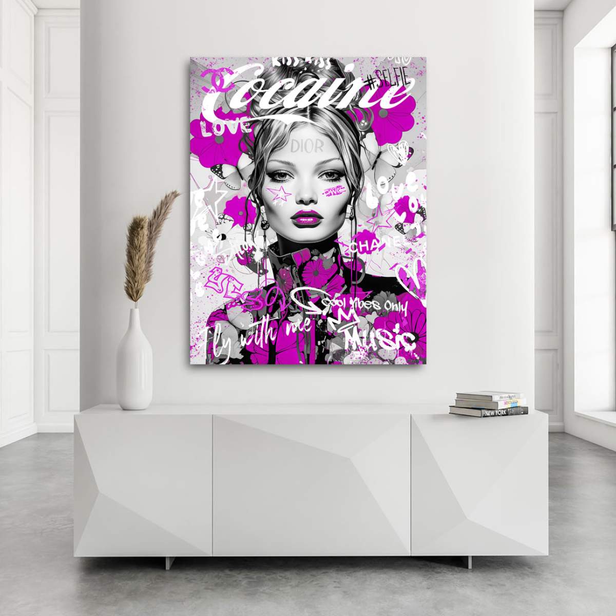 Pop Art Wandbild Kunstgestalten24