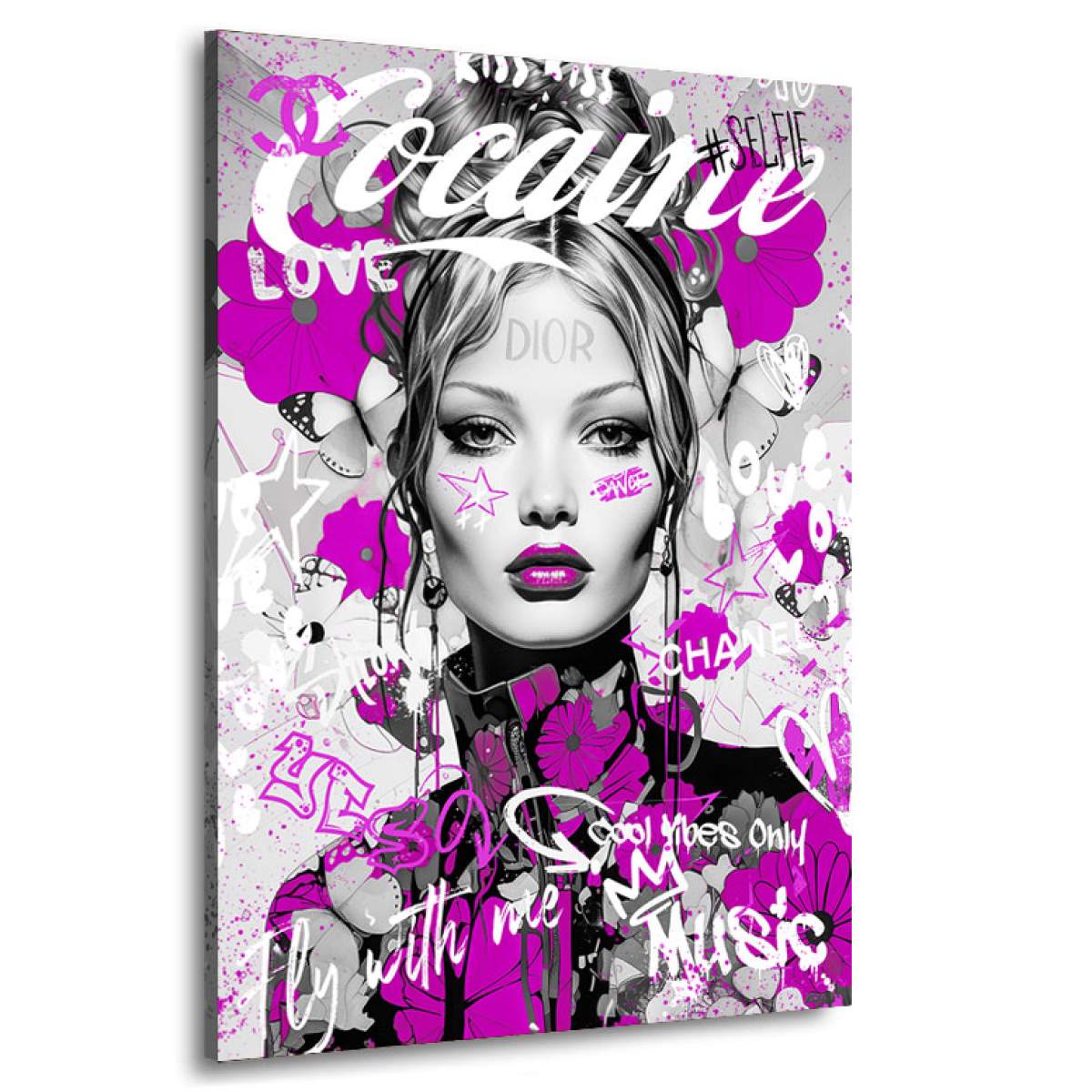 Pop Art Wandbild Kunstgestalten24