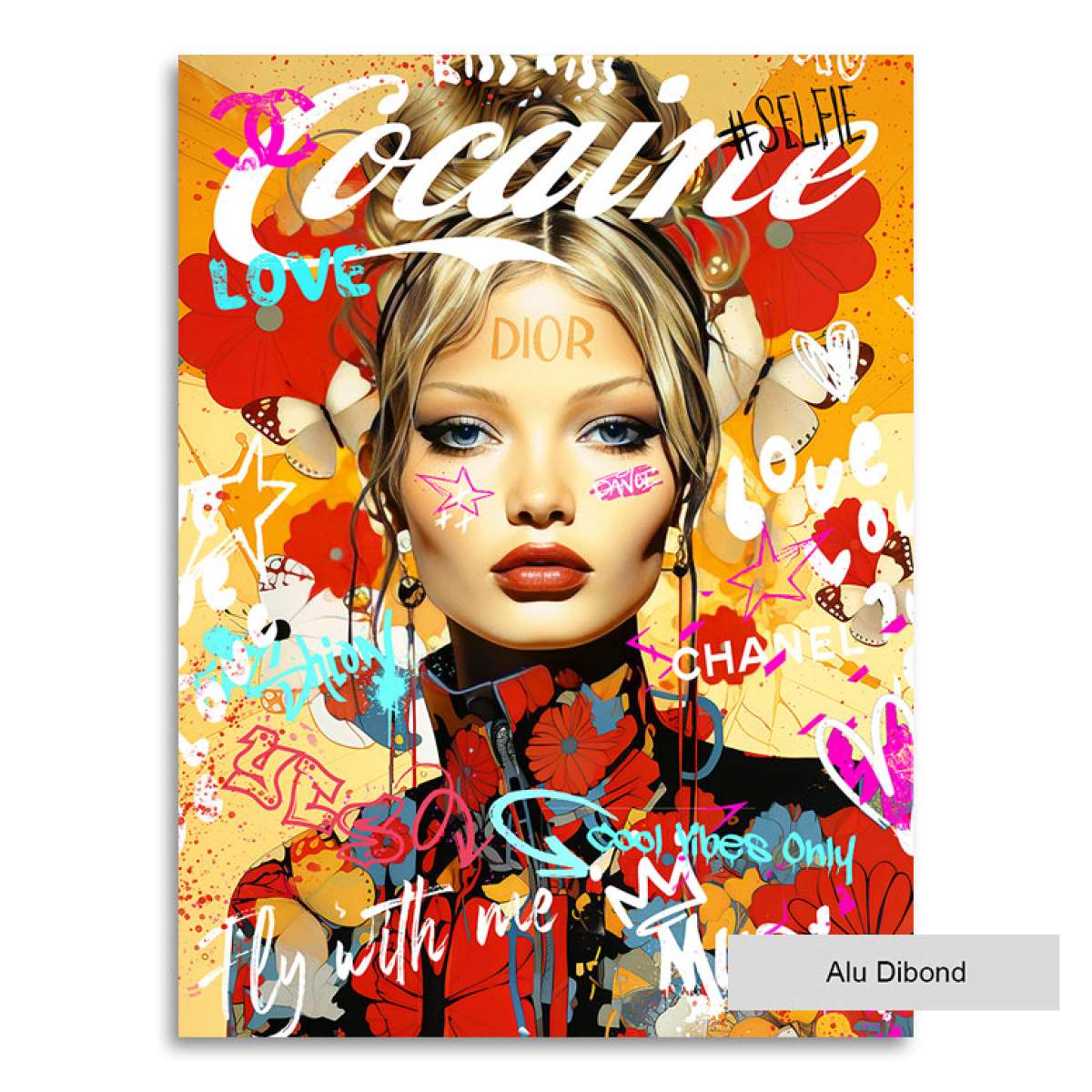 Pop Art Wandbild Kunstgestalten24