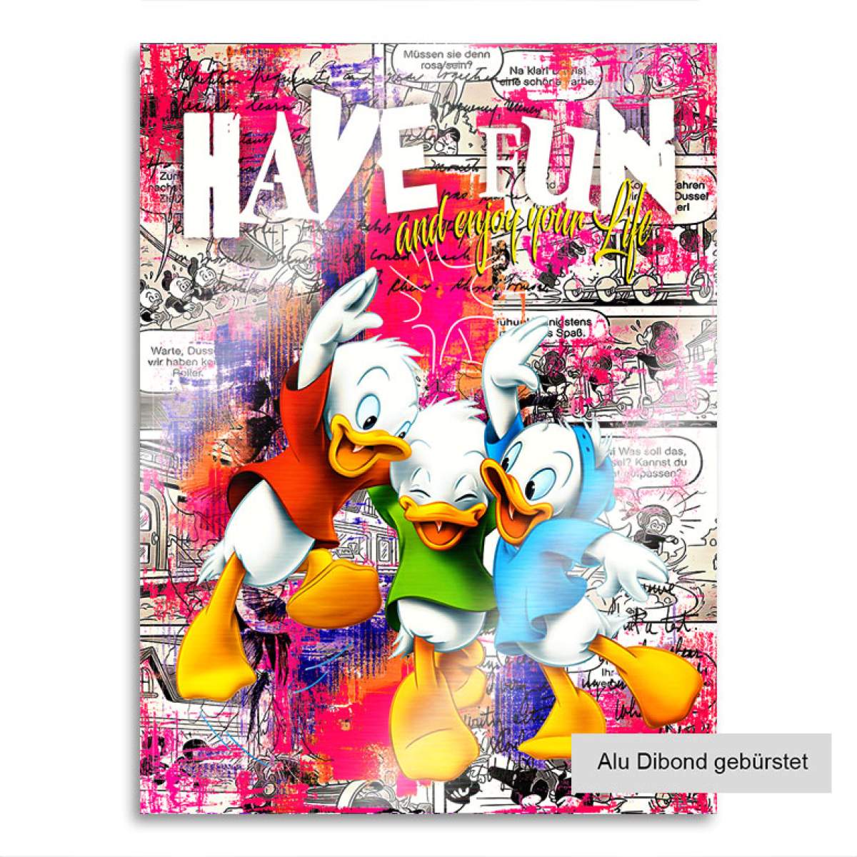 Comic Wandbild Kunstgestalten24