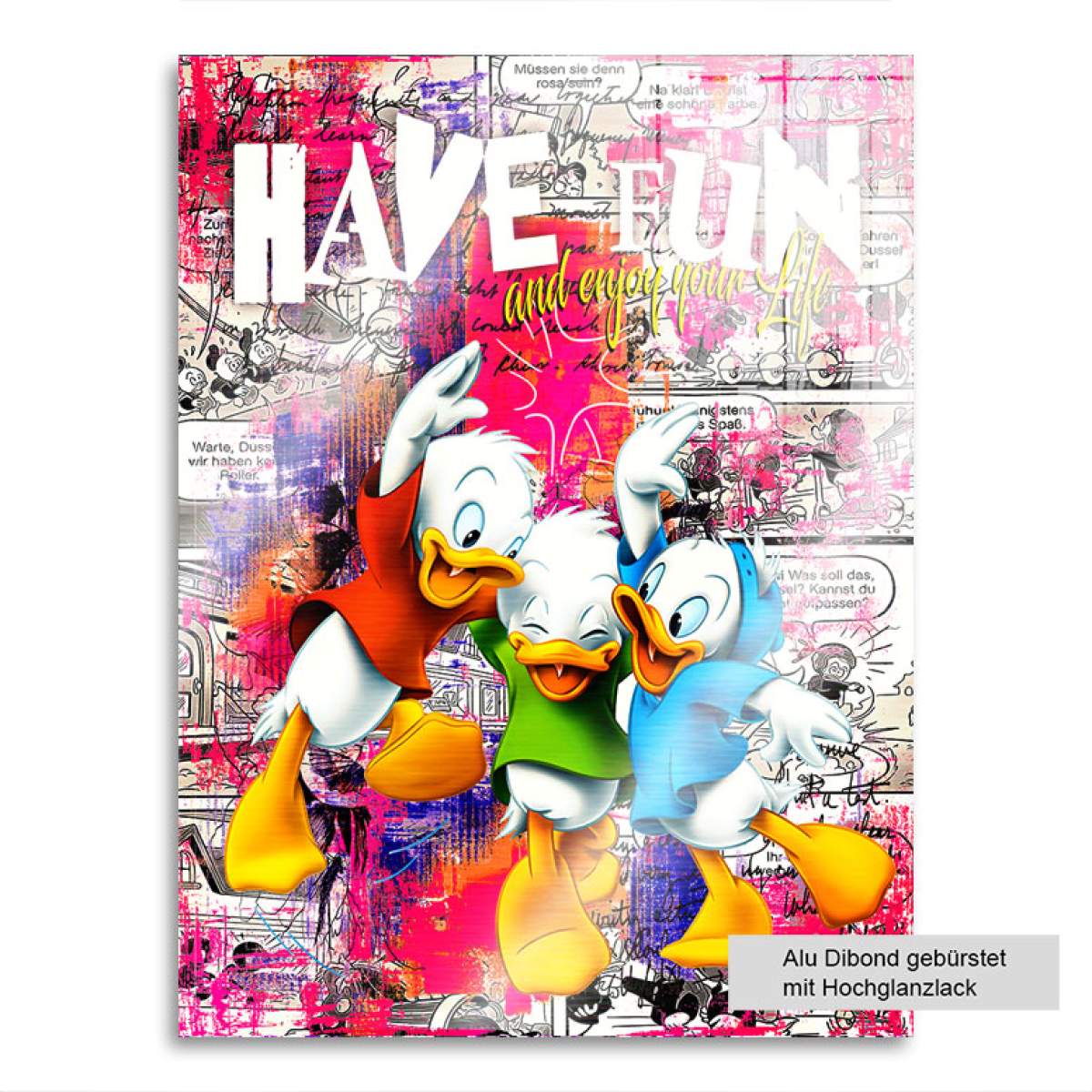 Comic Wandbild Kunstgestalten24