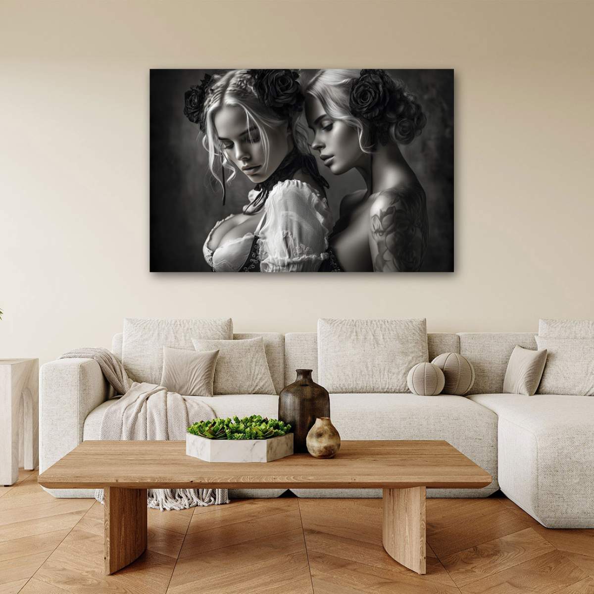 Erotik Wandbild von Kunstgestalten24