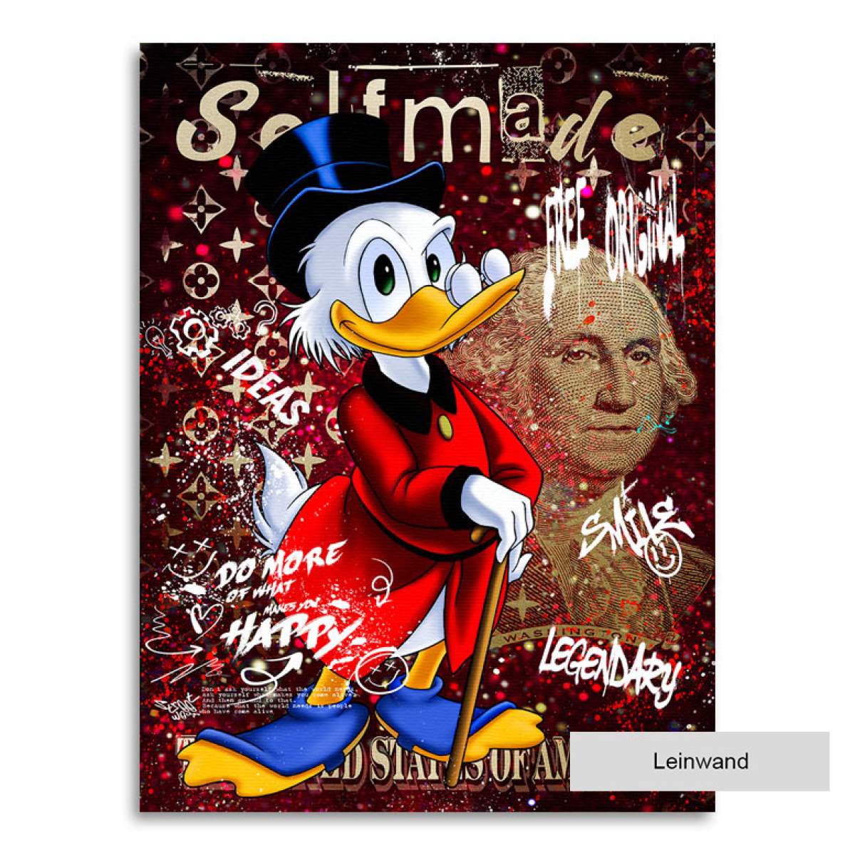 Comic Wandbild Kunstgestalten24