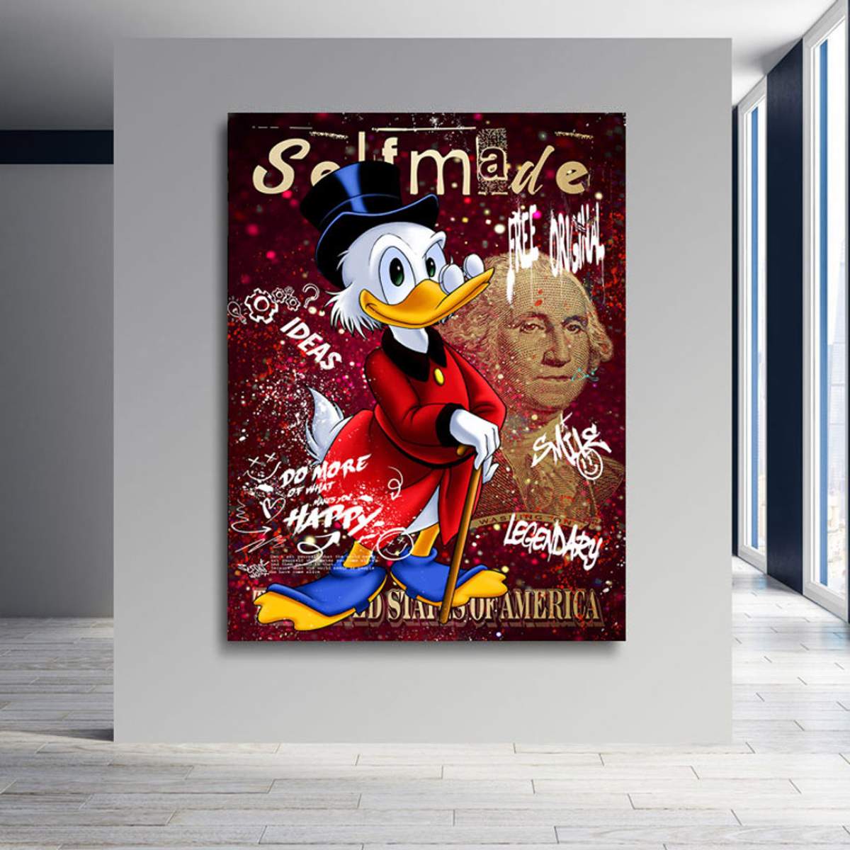 Comic Wandbild Kunstgestalten24