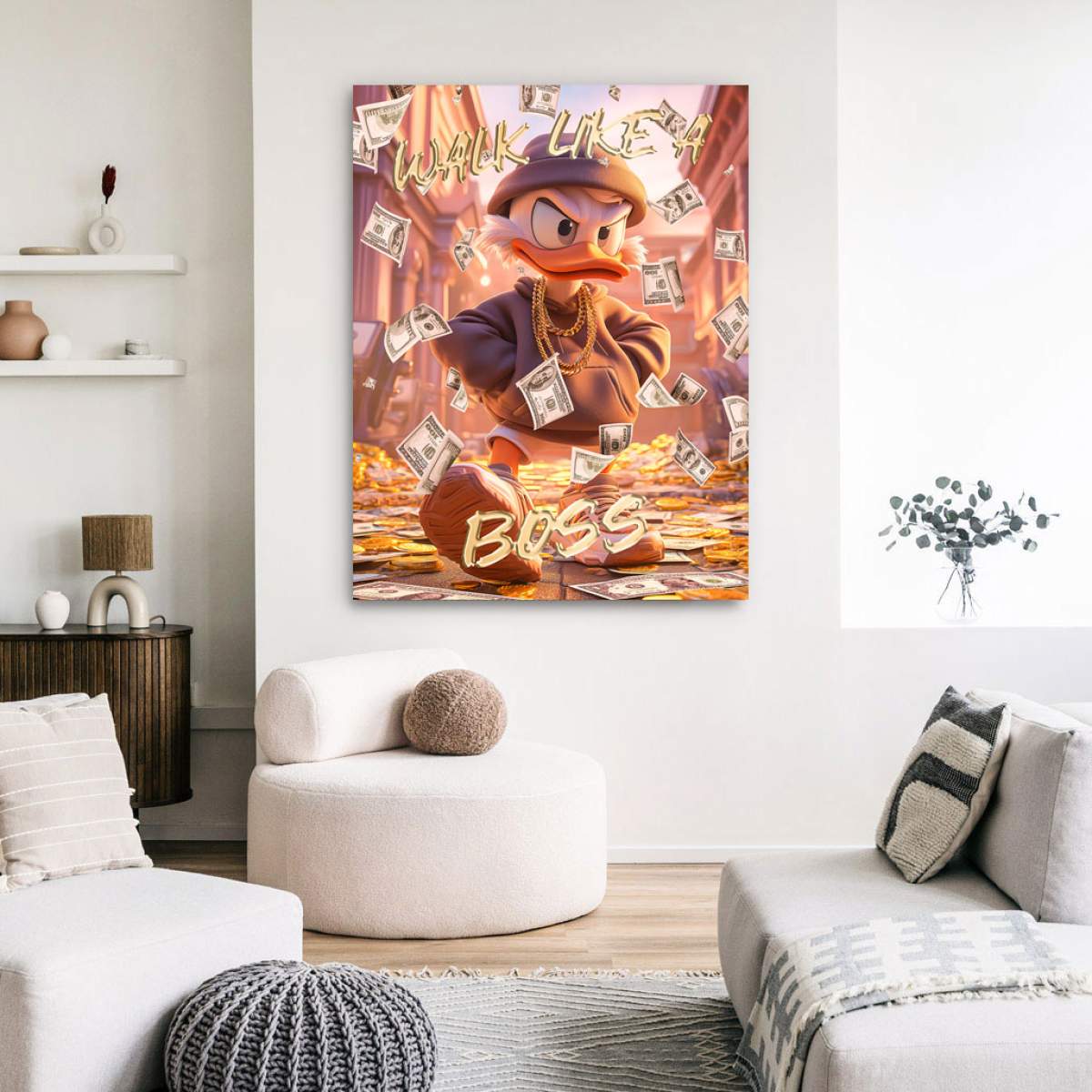 Dagobert Wandbild Kunstgestalten24