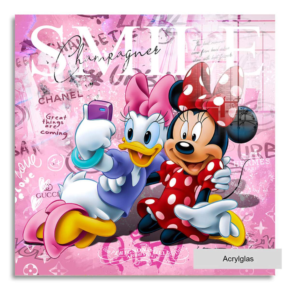 Pop Art Wandbild von Kunstgestalten24