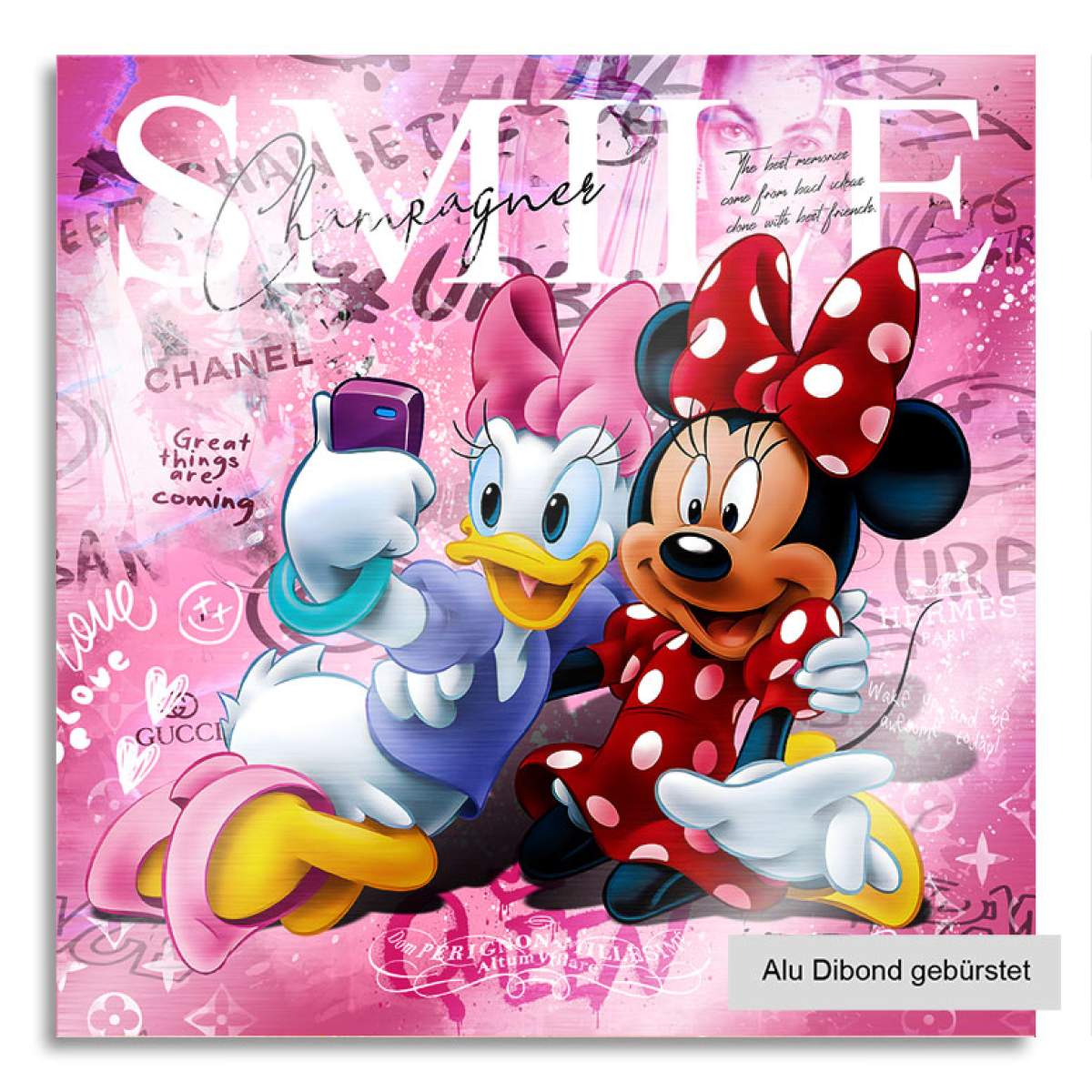 Pop Art Wandbild von Kunstgestalten24