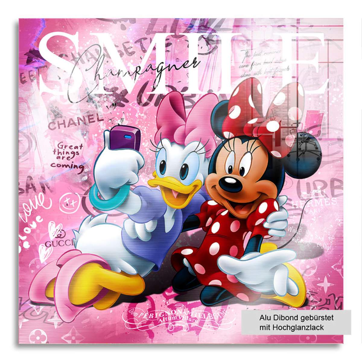 Pop Art Wandbild von Kunstgestalten24