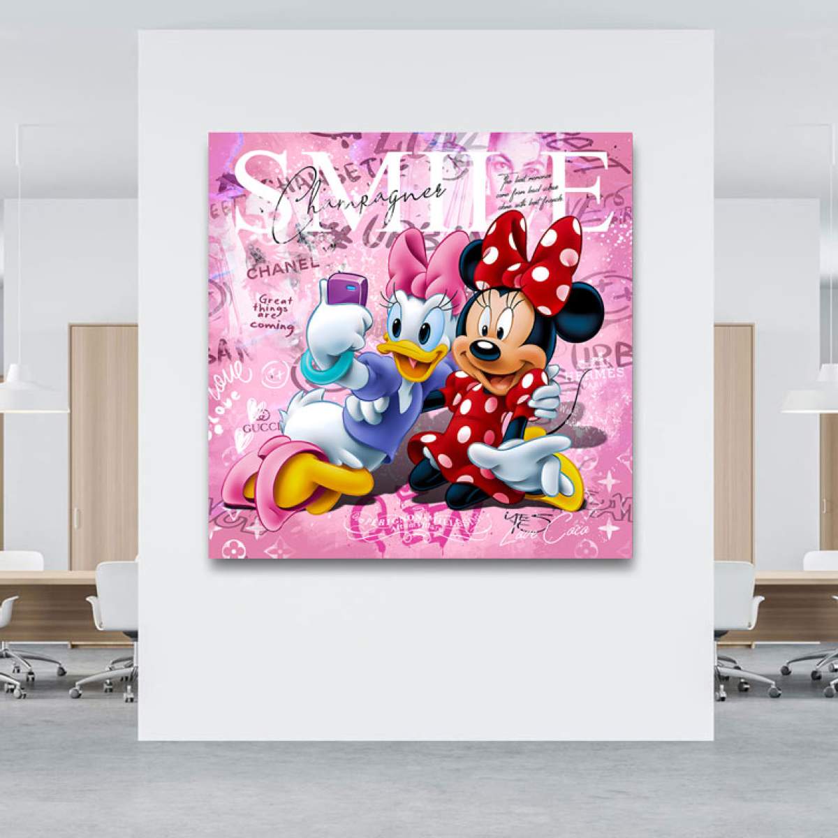 Pop Art Wandbild von Kunstgestalten24