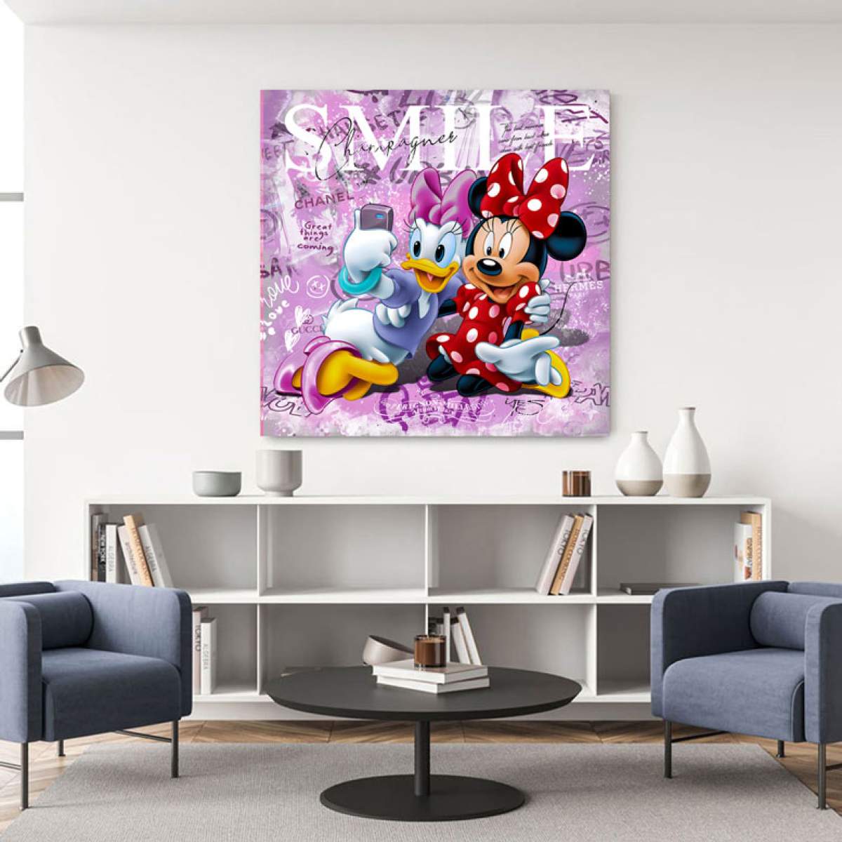 Pop Art Wandbild von Kunstgestalten24