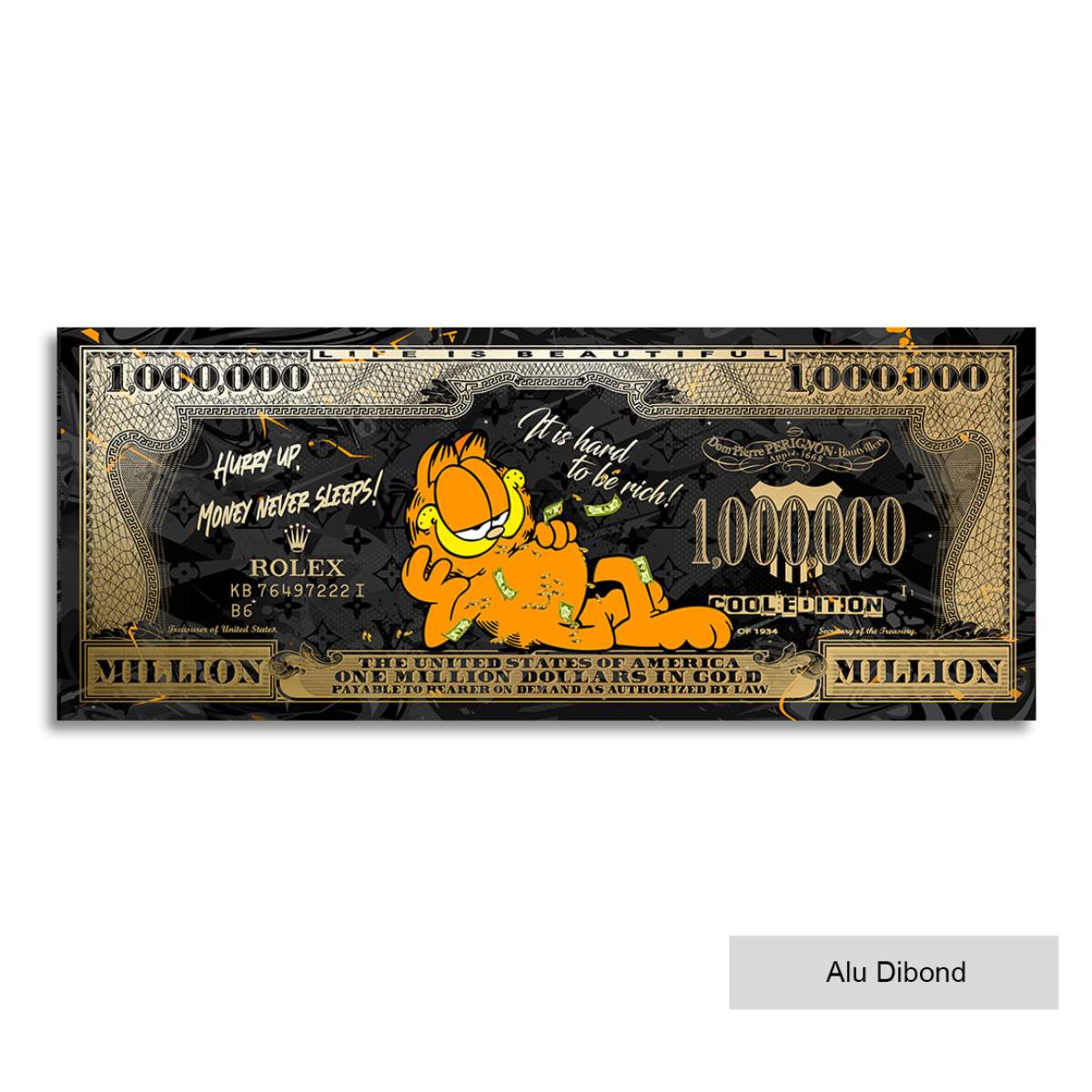 Comic Leinwandbild von Kunstgestalten24