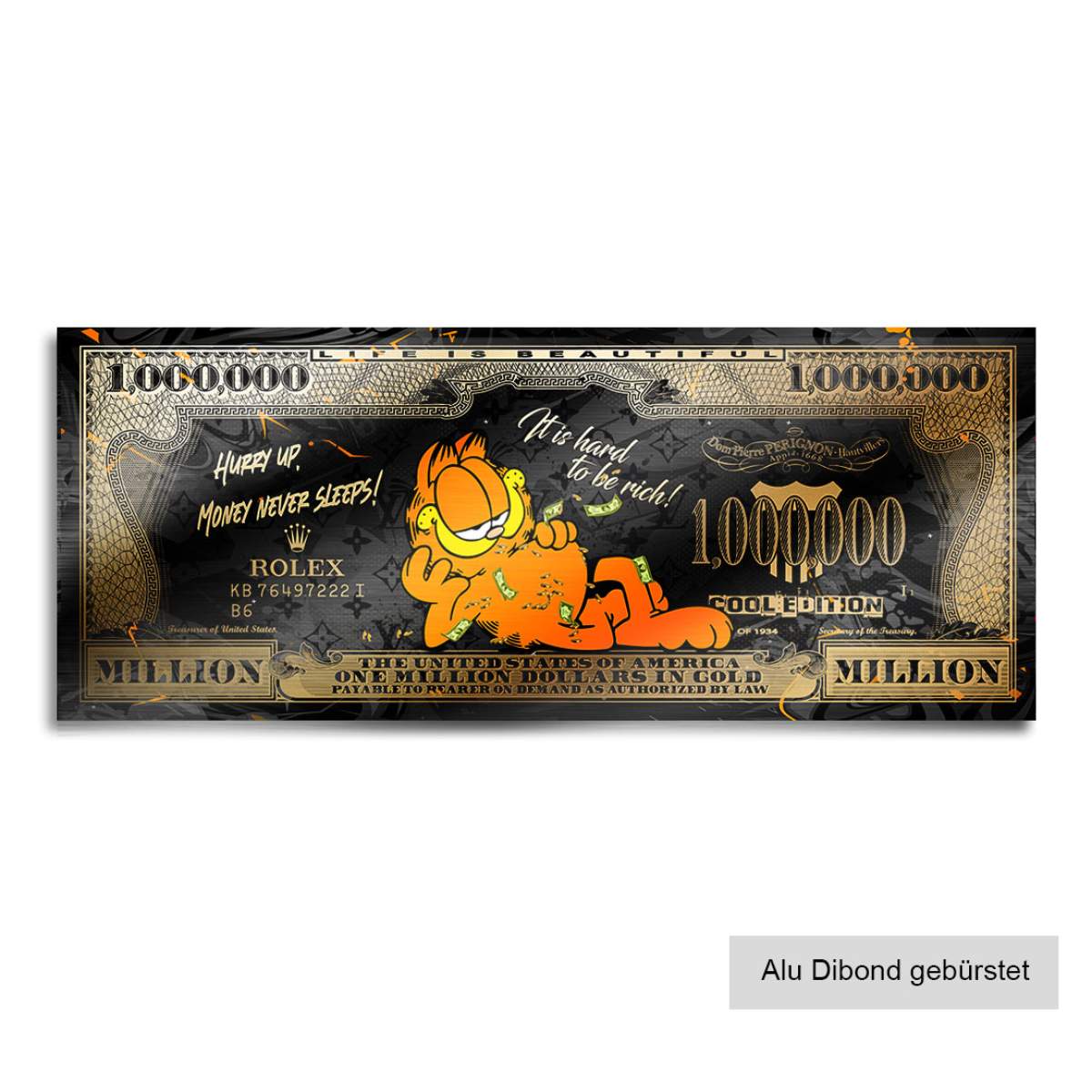 Comic Leinwandbild von Kunstgestalten24