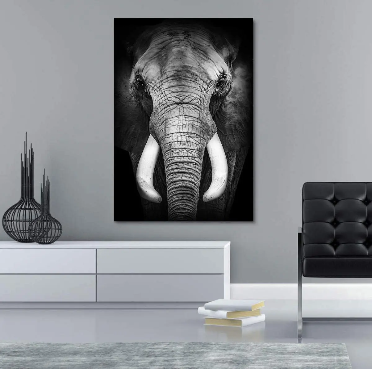 Elefant Leinwandbild