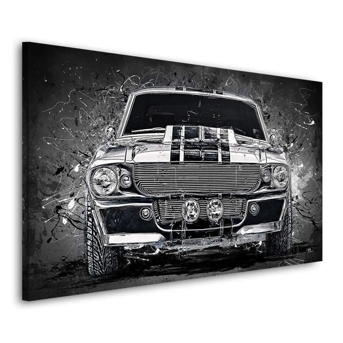 Wandbild Ford Mustang von Kunstgestalten24