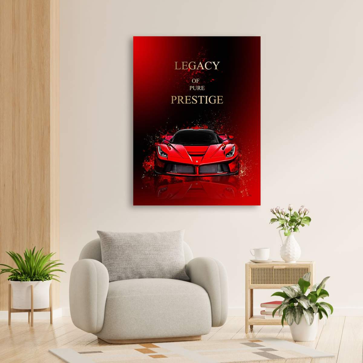 Lifestyle Auto Wandbild Kunstgestalten24