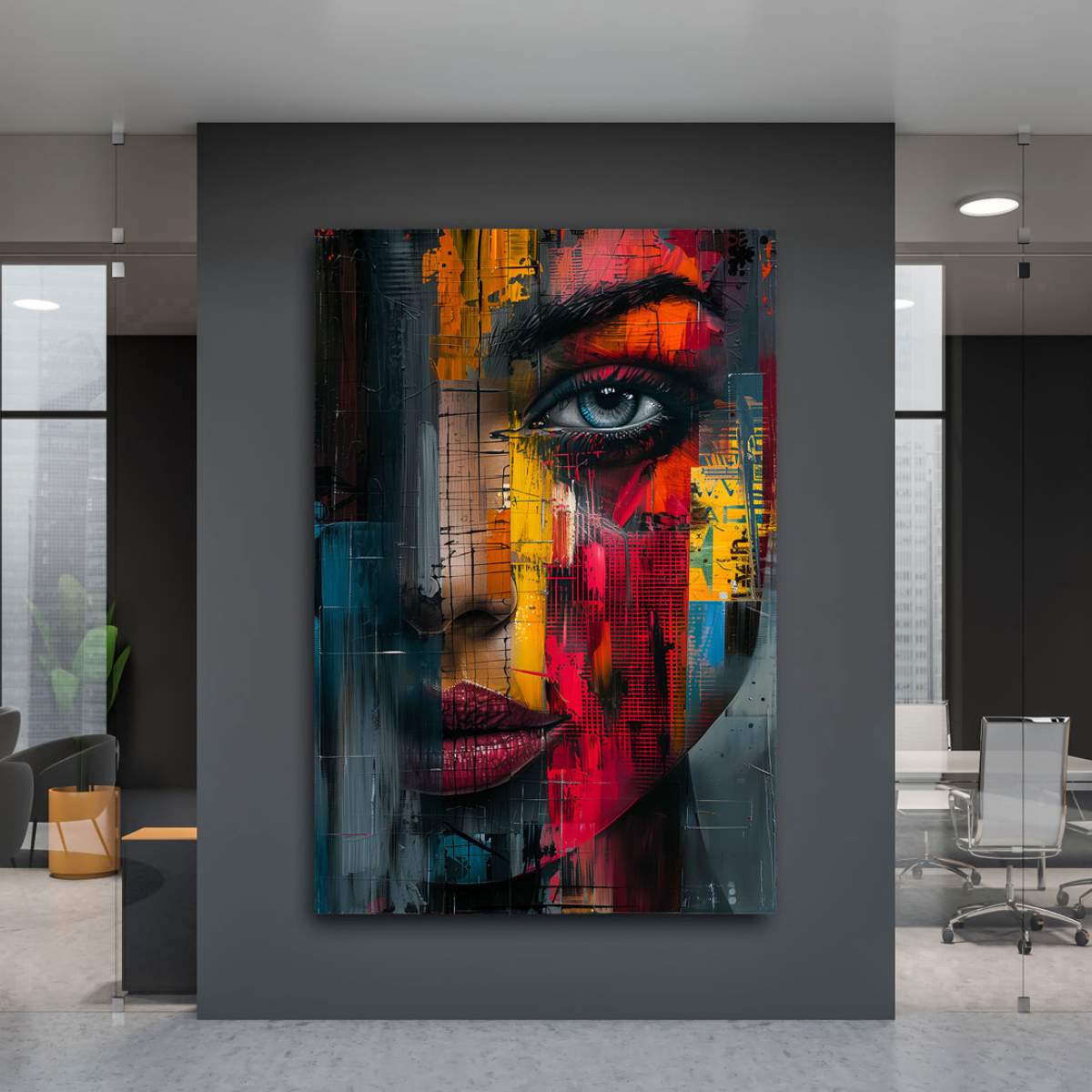 Modernes Wandbild von Kunstgestalten24