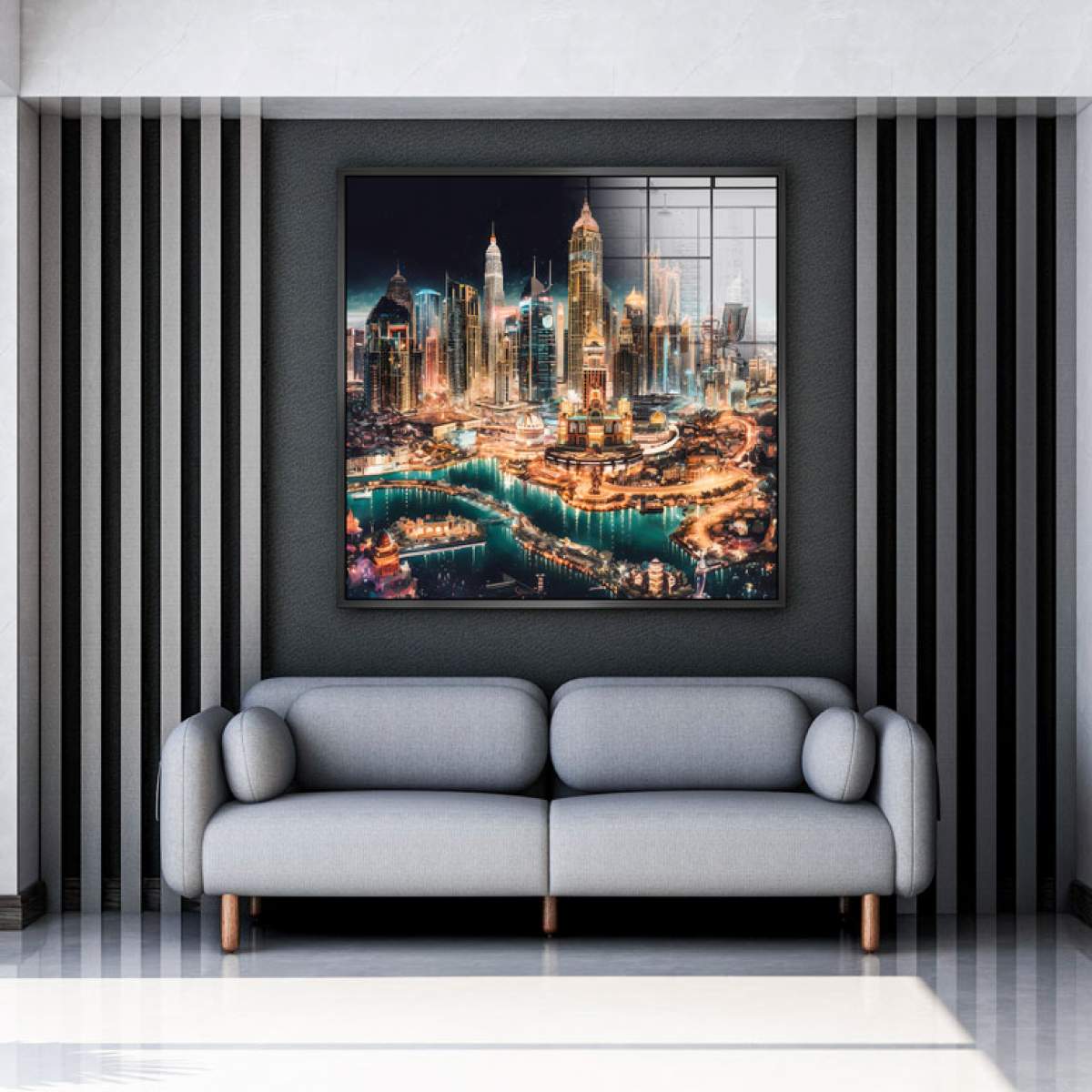 Pop Art Wandbild von Kunstgestalten24