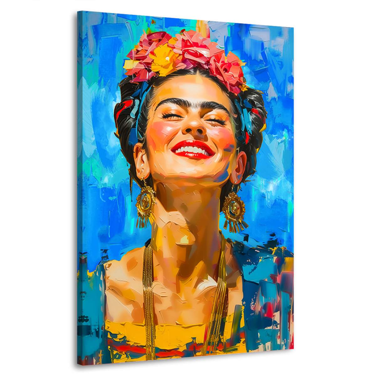 Schlafender Löwe Wandbild von Kunstgestalten24