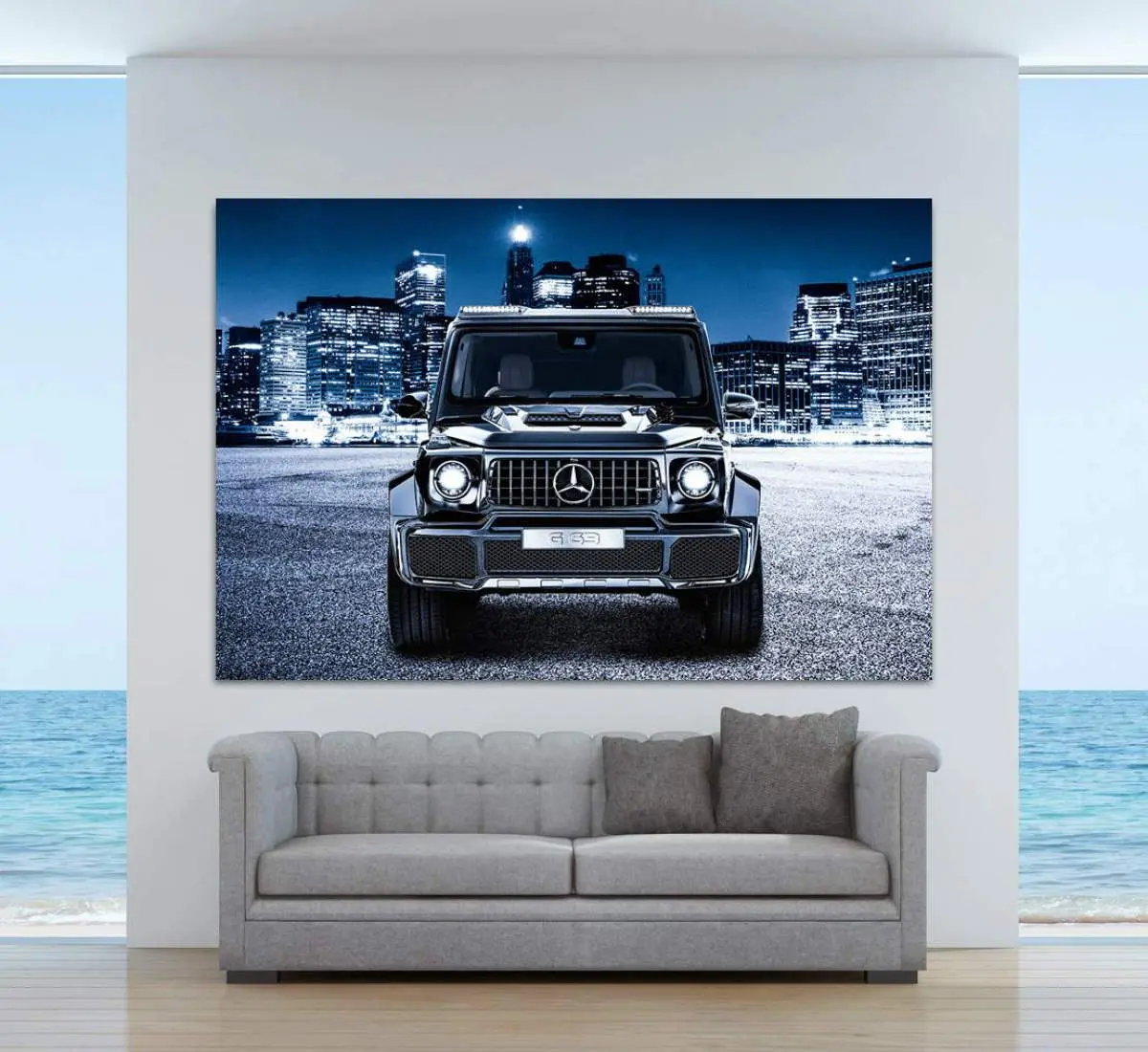 Mercedes-G63-Wandbild