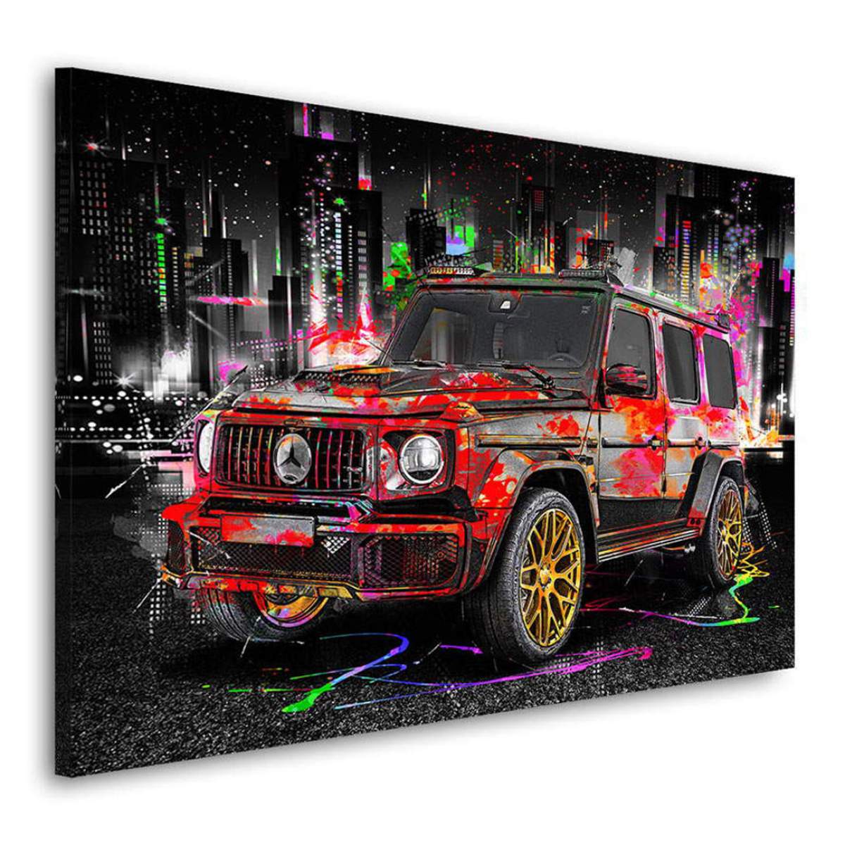 Wandbild Mercedes G63 Kunstgestalten24