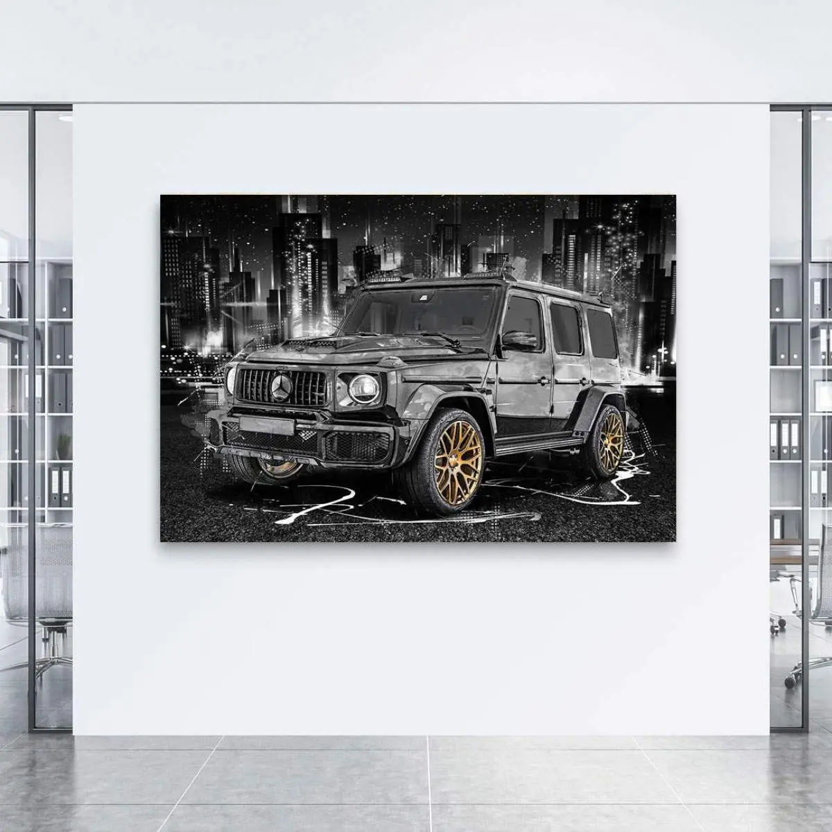 Wandbild Mercedes G63 Kunstgestalten24