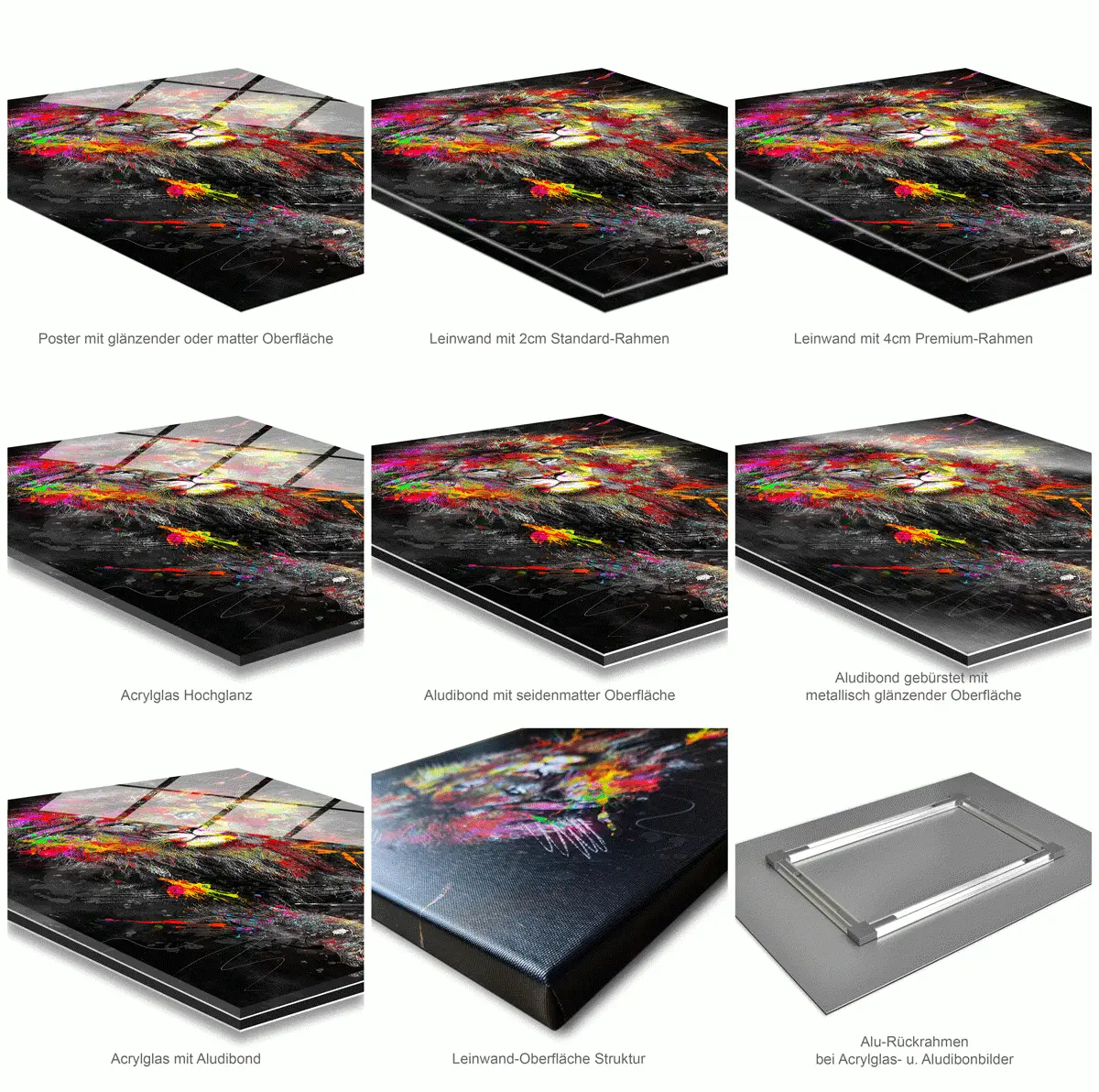 Wandbild Leinwandbild Elefant Wandbild Leinwandbild Elefant