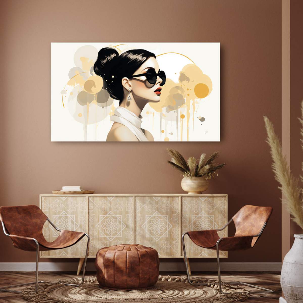 Modernes Wandbild von Kunstgestalten24