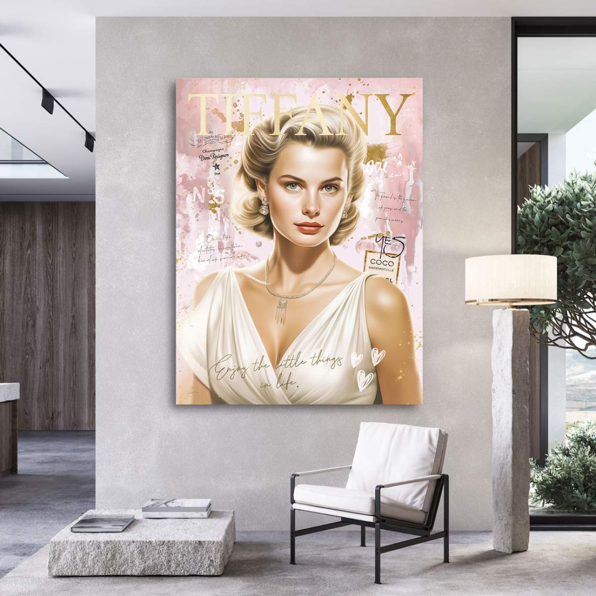 People Wandbild Grace Tiffany