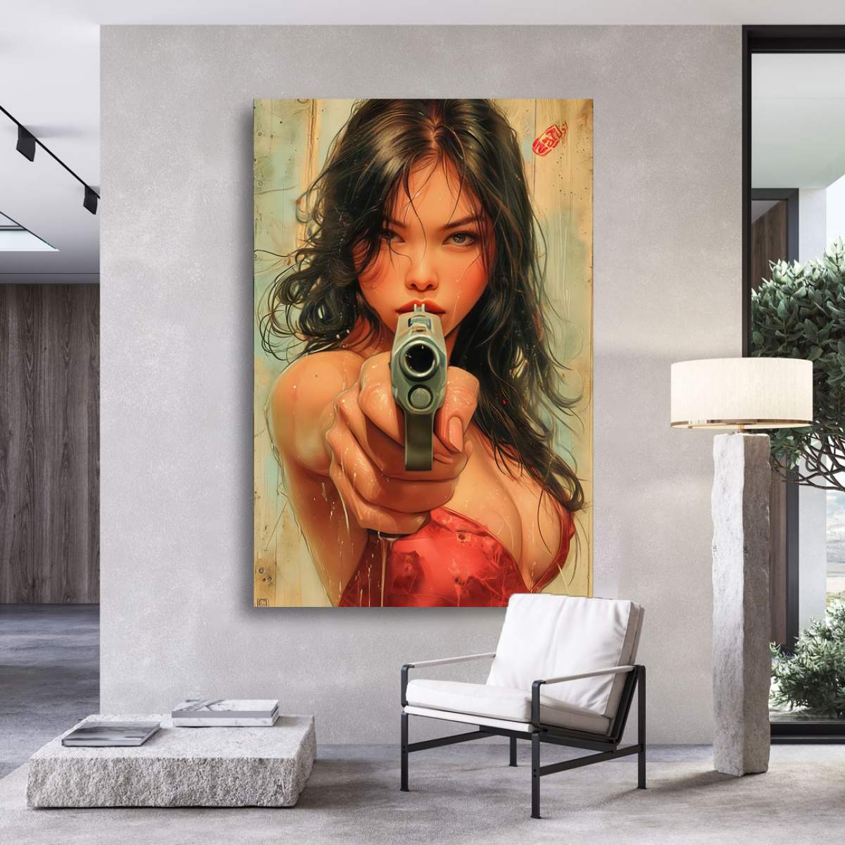 Modernes Wandbild von Kunstgestalten24