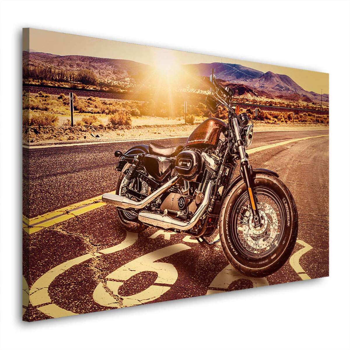 Wandbild Harley Davidson Forty Eight