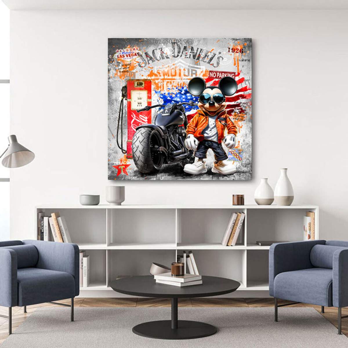 Micky Wandbild von Kunstgestalten24