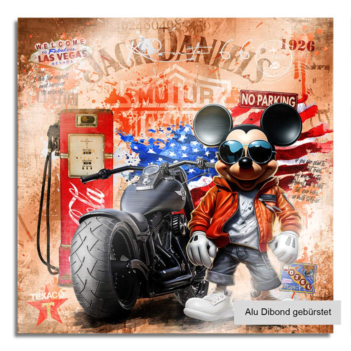 Micky Wandbild von Kunstgestalten24