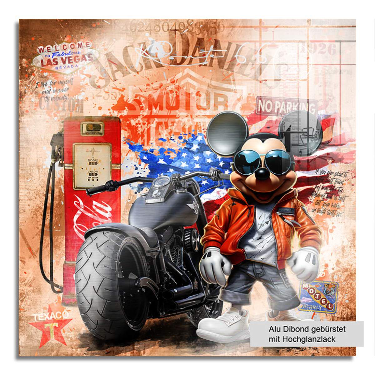 Micky Wandbild von Kunstgestalten24