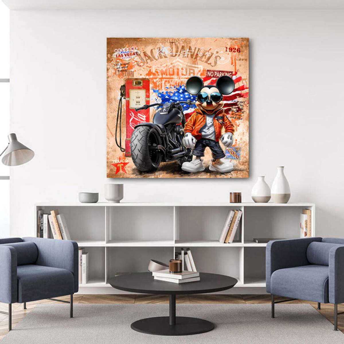 Micky Wandbild von Kunstgestalten24