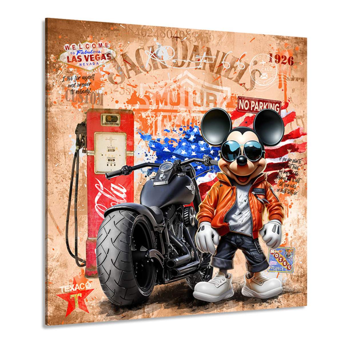 Minnie Wandbild von Kunstgestalten24