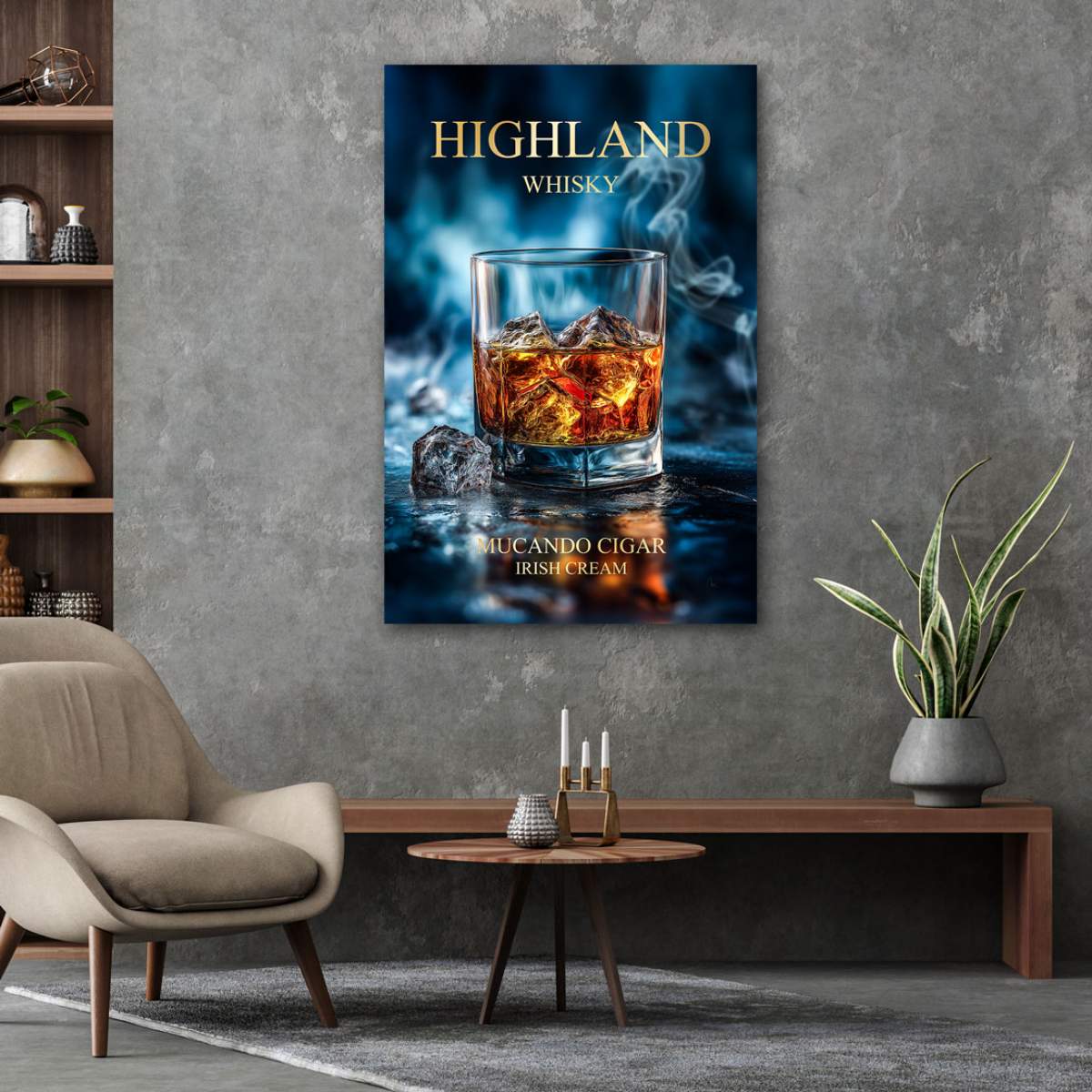 Frida Kahlo Wandbild von Kunstgestalten24