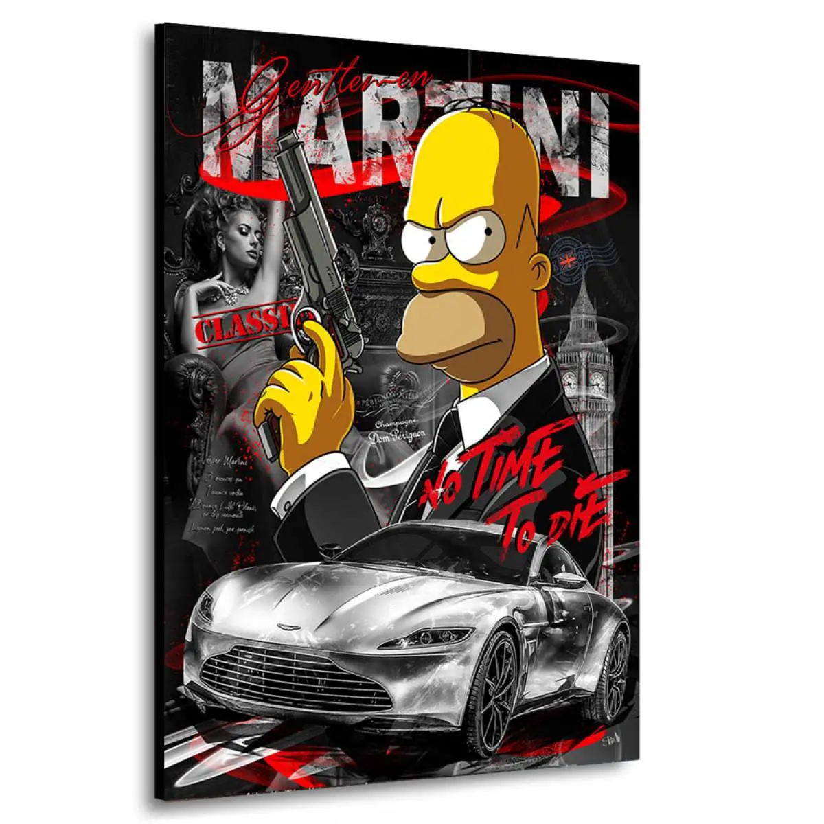 Pop Art Wandbild Kunstgestalten24 Pop Art Wandbild Kunstgestalten24
