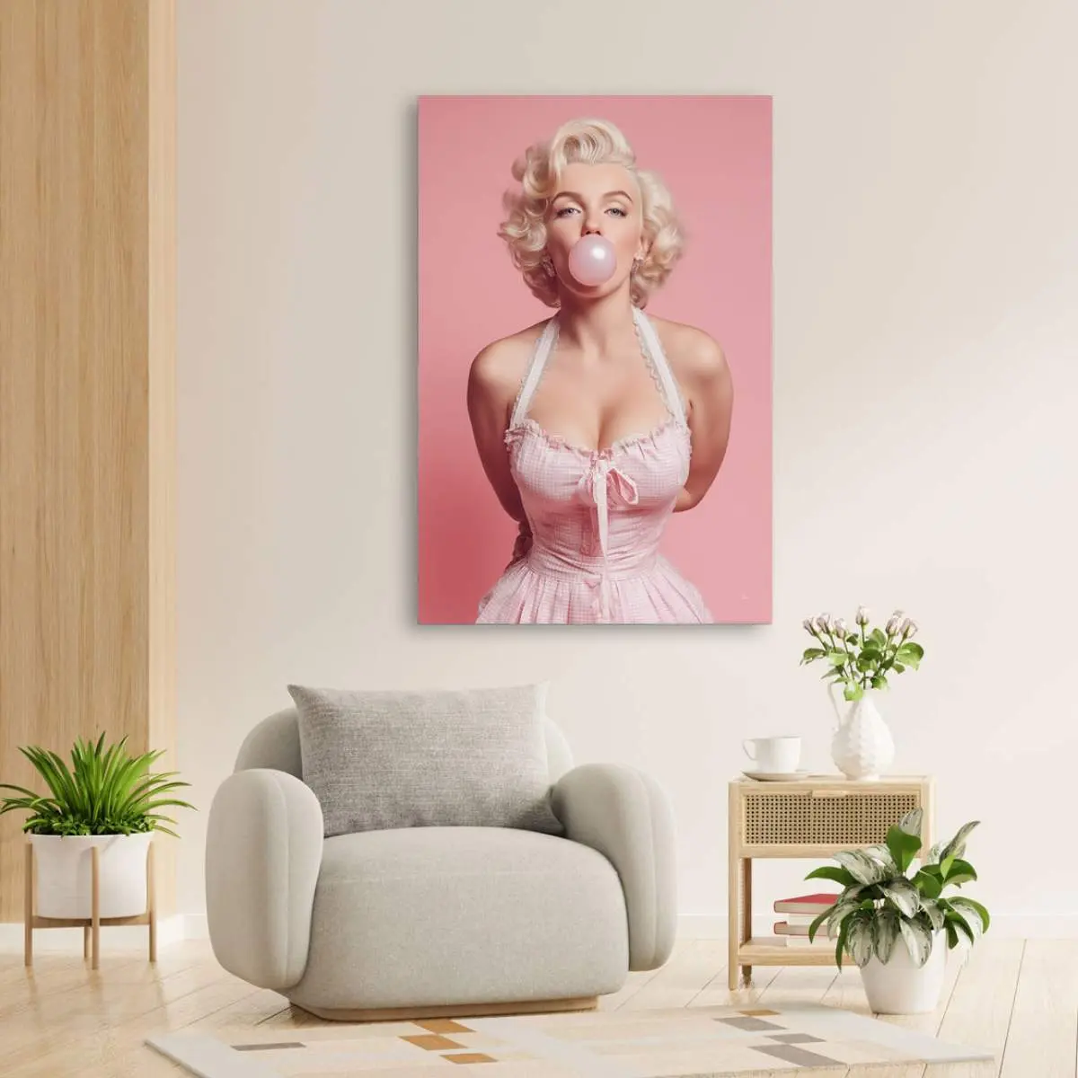 Marilyn Monroe Wandbild Kunstgestalten24 Marilyn Monroe Wandbild Kunstgestalten24