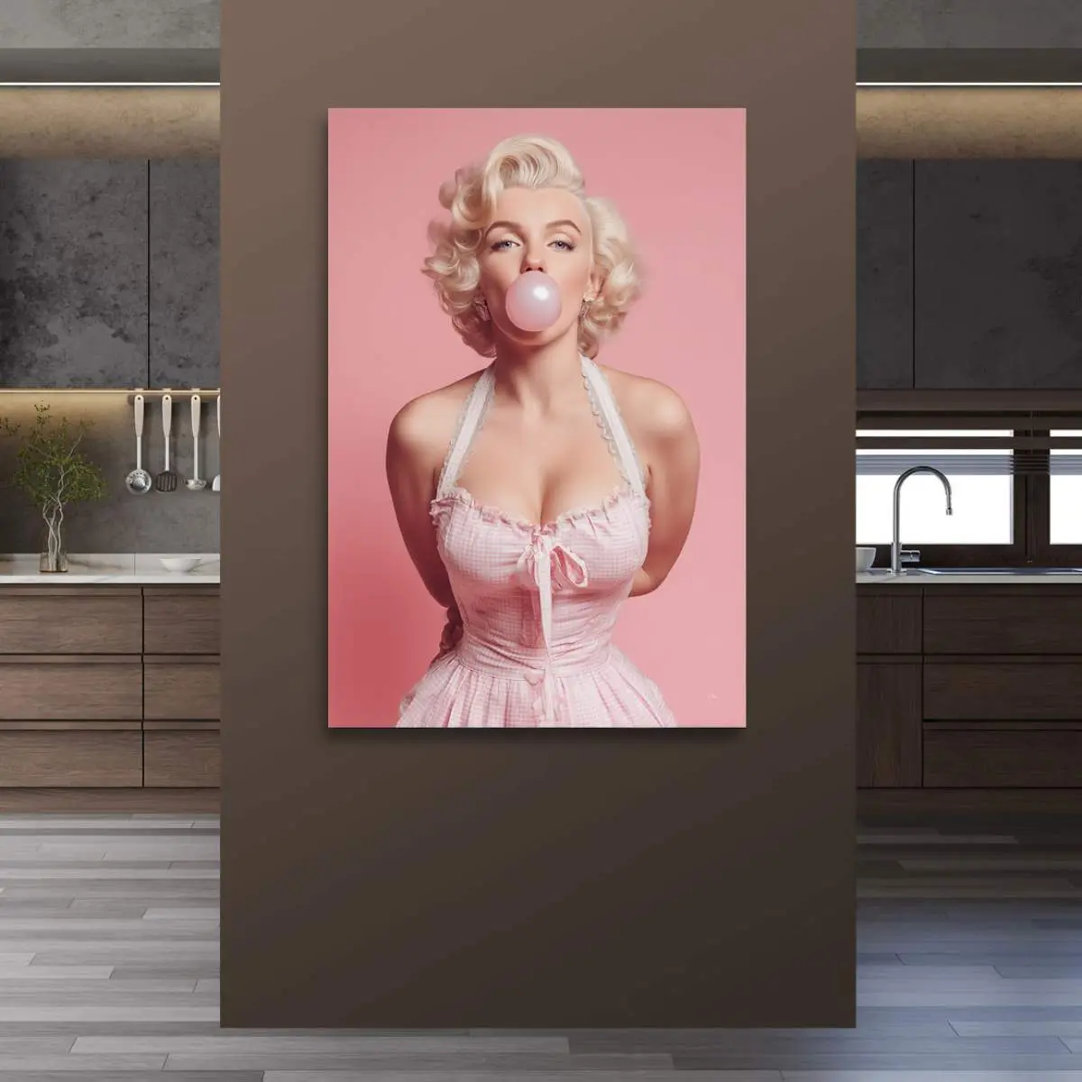 Marilyn Monroe Wandbild Kunstgestalten24 Marilyn Monroe Wandbild Kunstgestalten24