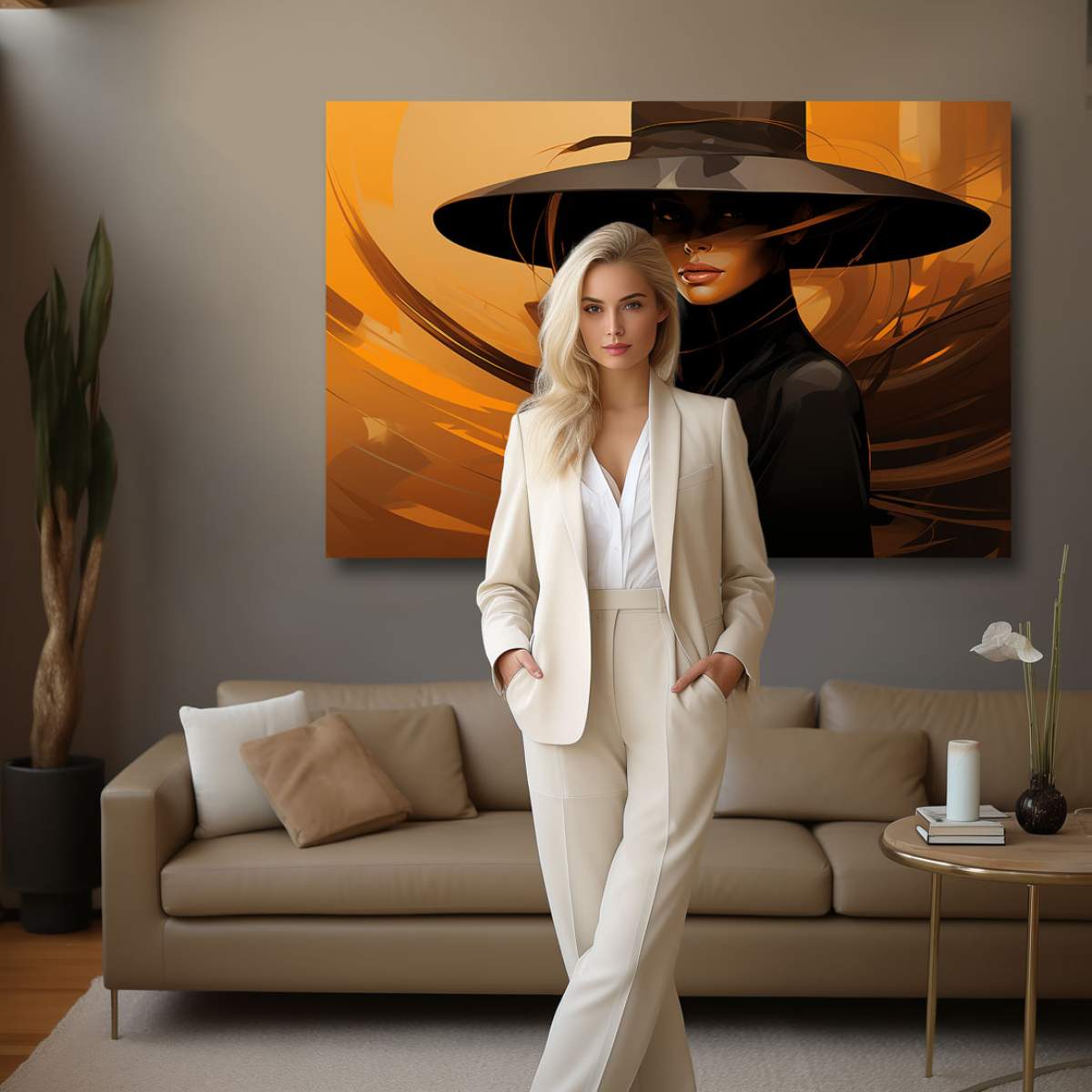 Modernes Wandbild von Kunstgestalten24